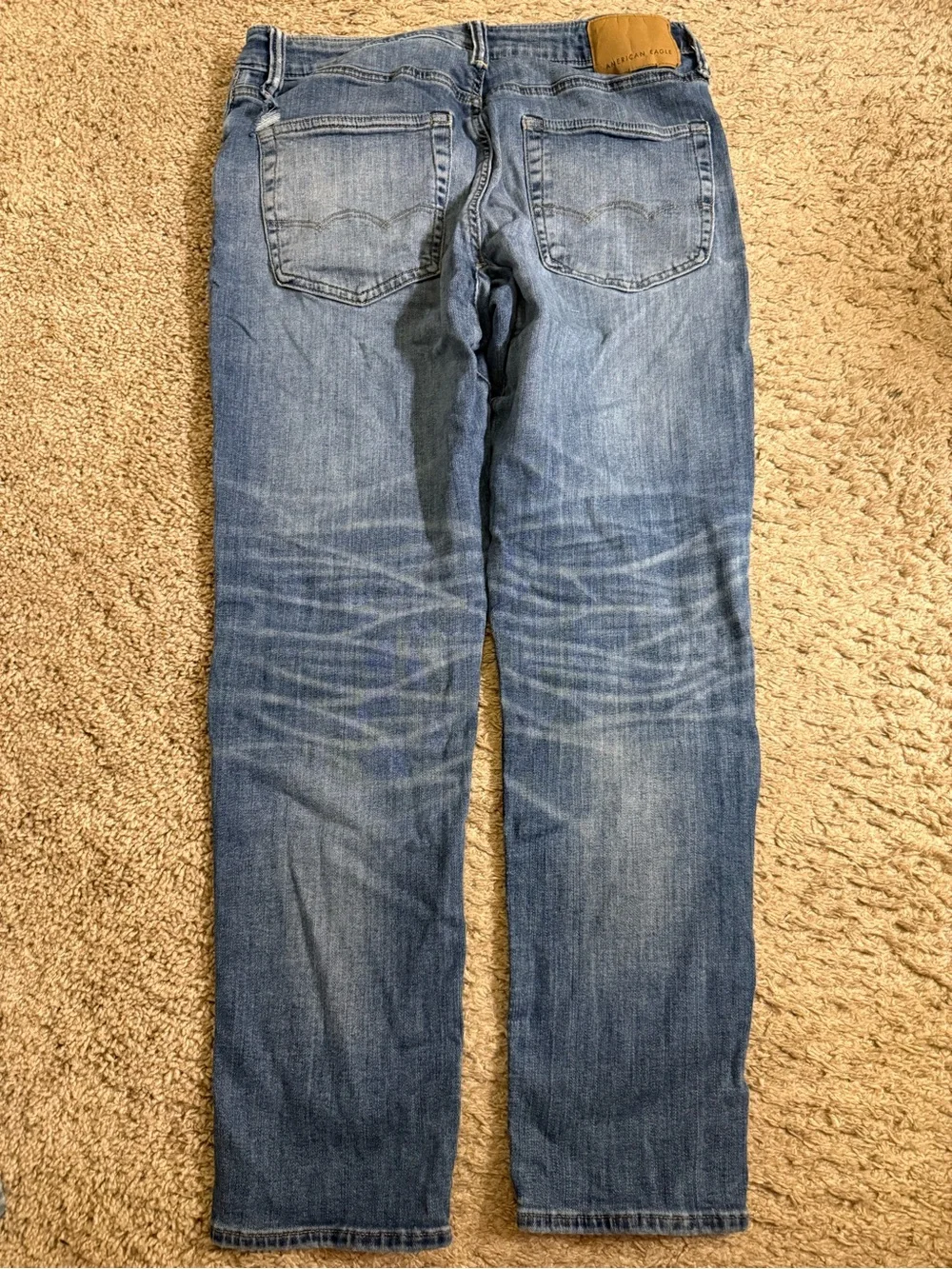 American Eagle AE Men's AirFlex+ Athletic Fit Straight Leg Jeans - 31x30